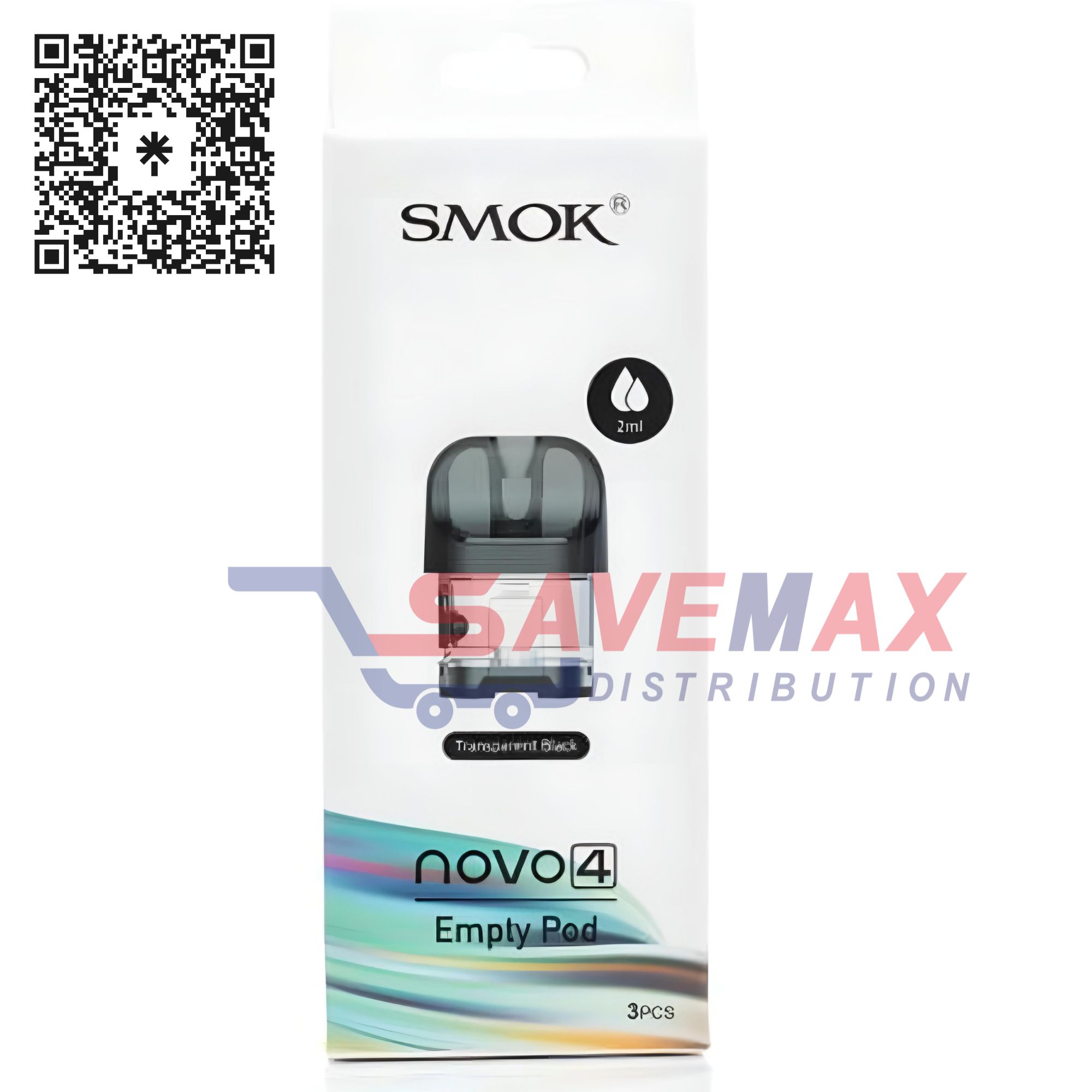 S01593 SMOK NOVO 4 POD 3CT - Image 1
