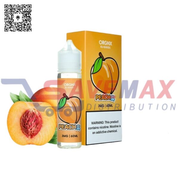 ORGNX PEACH 60ML 3MG
