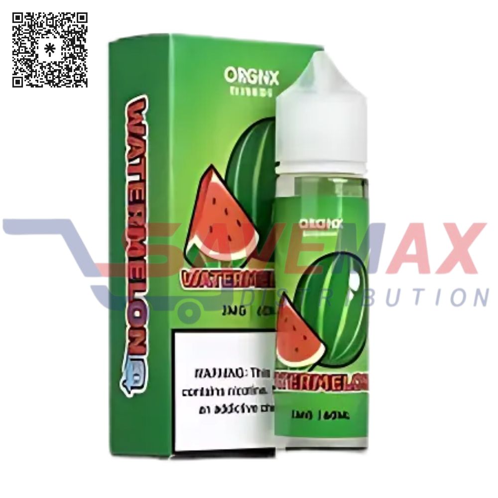S01603 ORGNX WATERMELON 60ML 3MG - Image 1