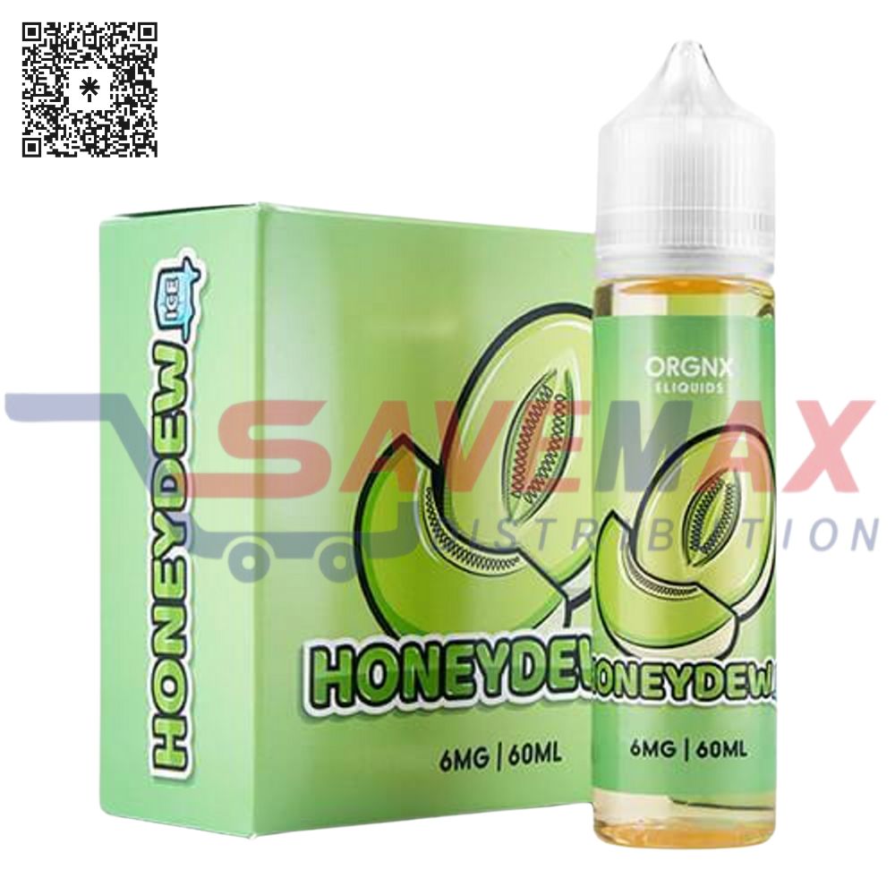 S01605 ORGNX HONEYDEW ICED 60ML 6MG - Image 1