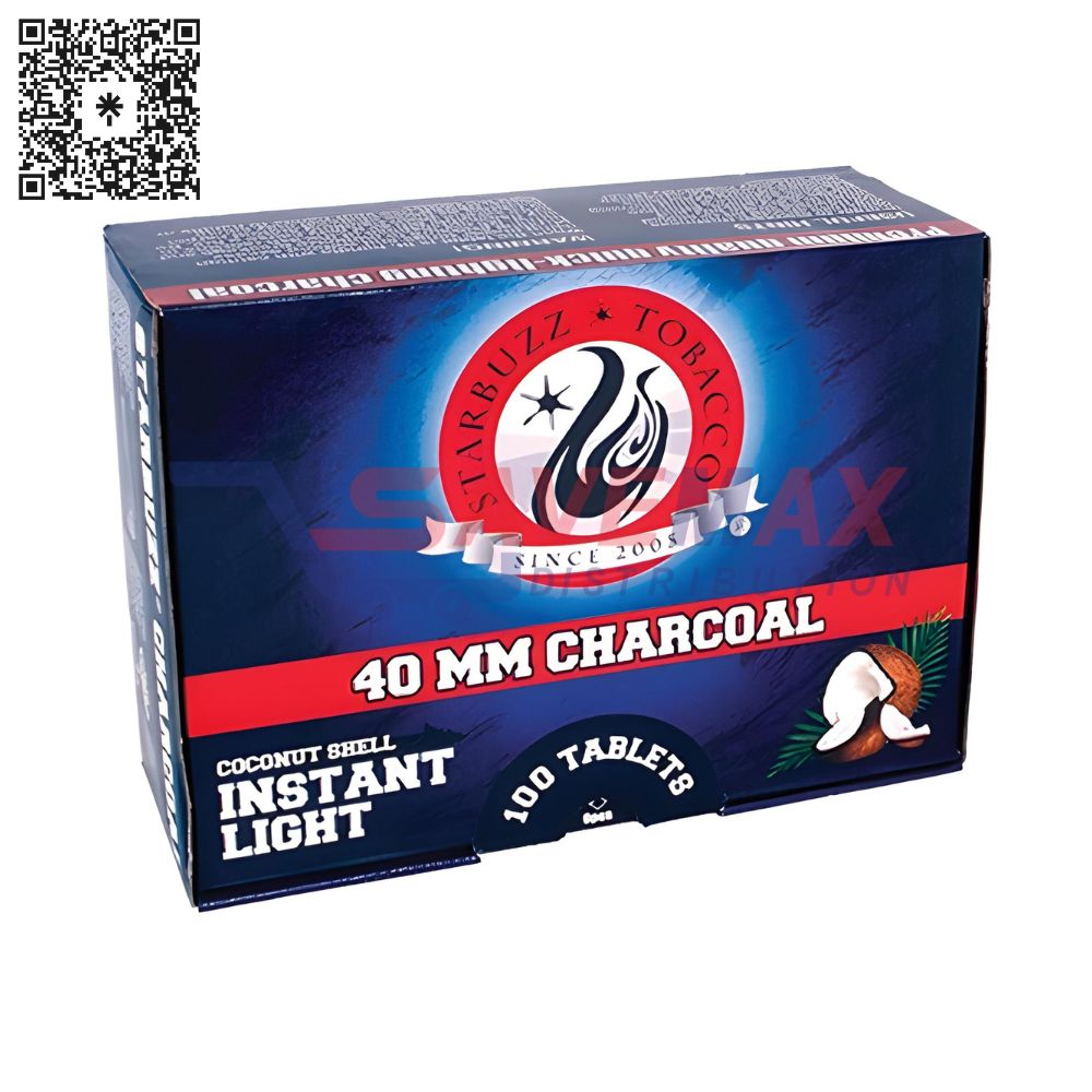 S01623 STARBUZZ CHARCOAL 40 MM - Image 1