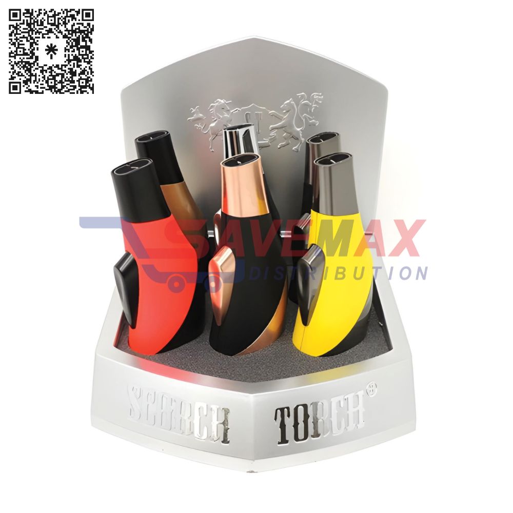 S01659 SCORCH TORCH LIGHTER 61547 6 CT - Image 1