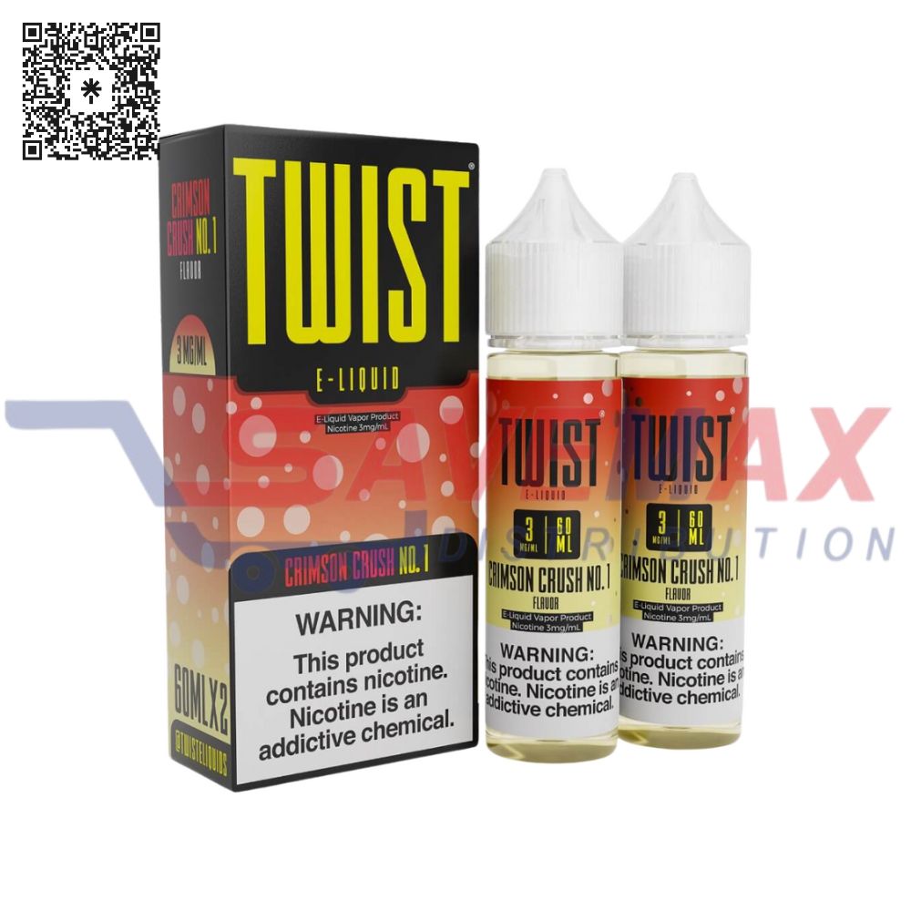 S01685 TWIST CRIMSON NO .1 60ML 3MG - Image 1