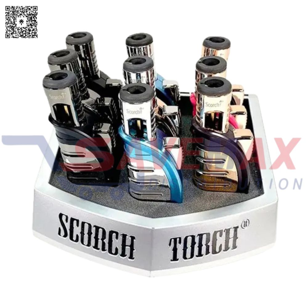 S01696 SCORCH TORCH LIGHTER 61563 9 CT - Image 1