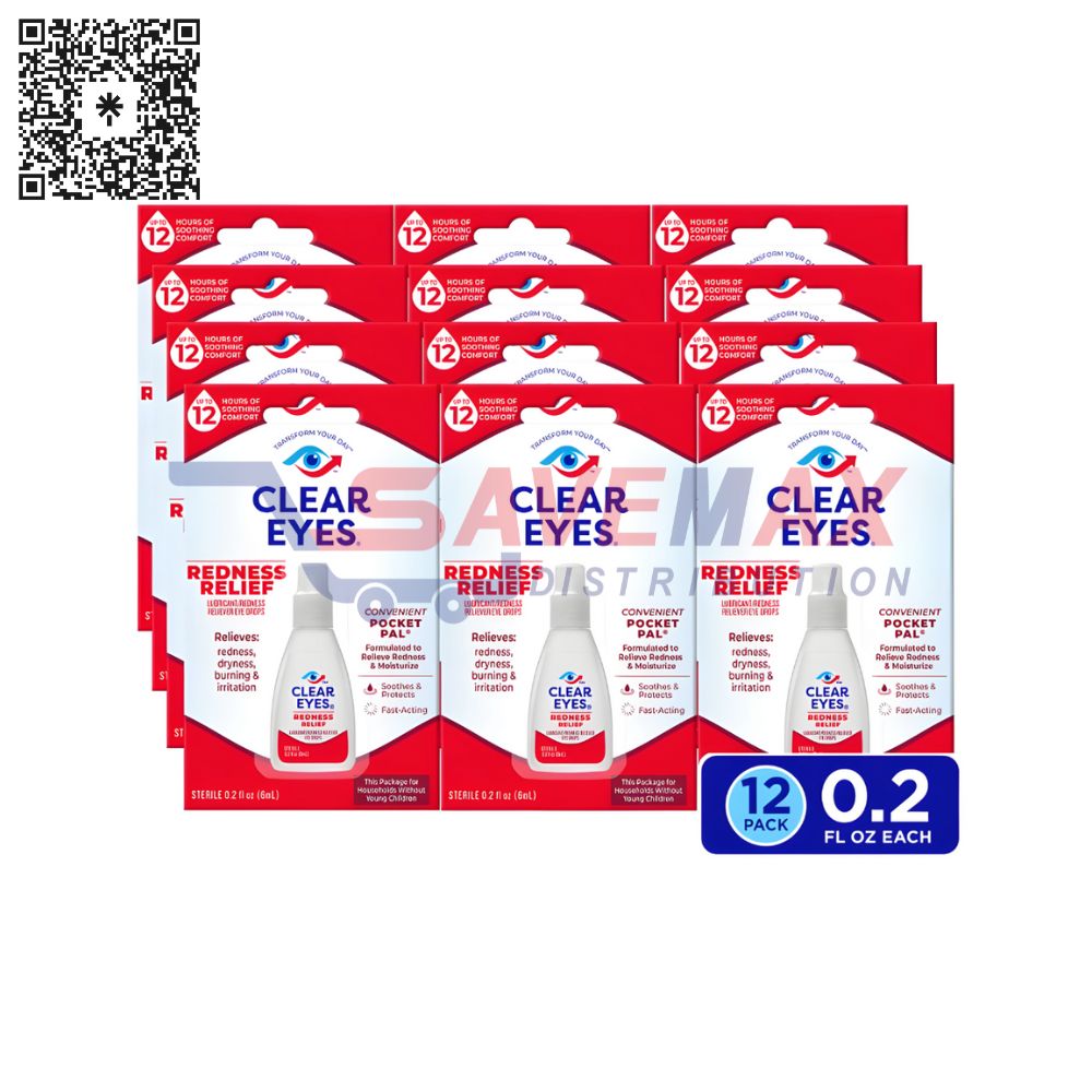 S01706 CLEAR EYES 12 CT - Image 1