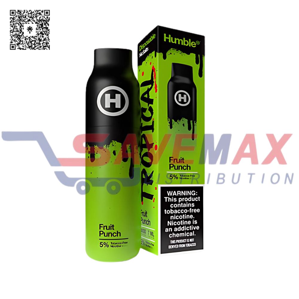 S01759 HUMBLE DISPOS NICSALT 3000 PUFFS TROPICAL FRUITS - Image 1