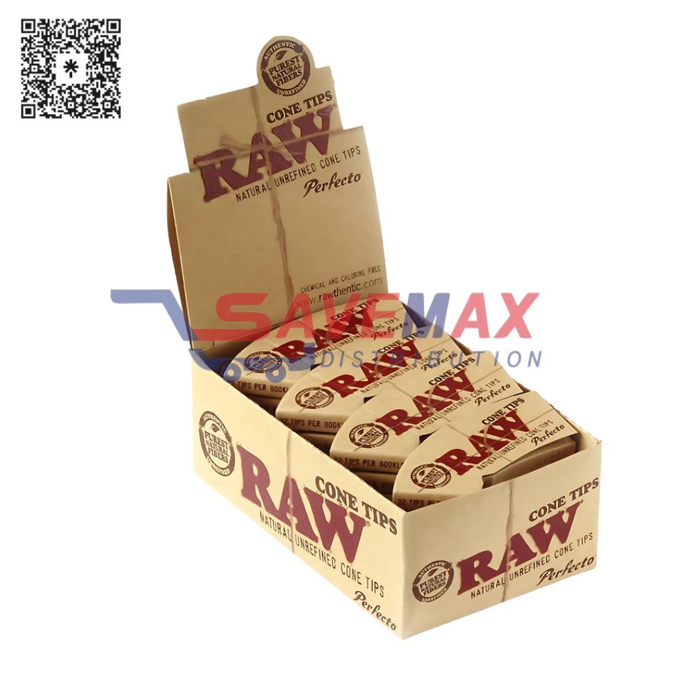 S01799 RAW TIPS CONE PERFECTO 24CT - Image 1