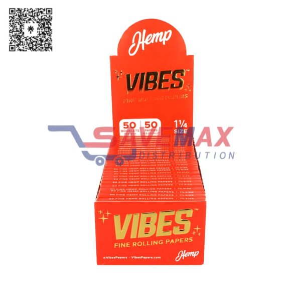 VIBES HEMP PAPERS 1 1/4 24/50