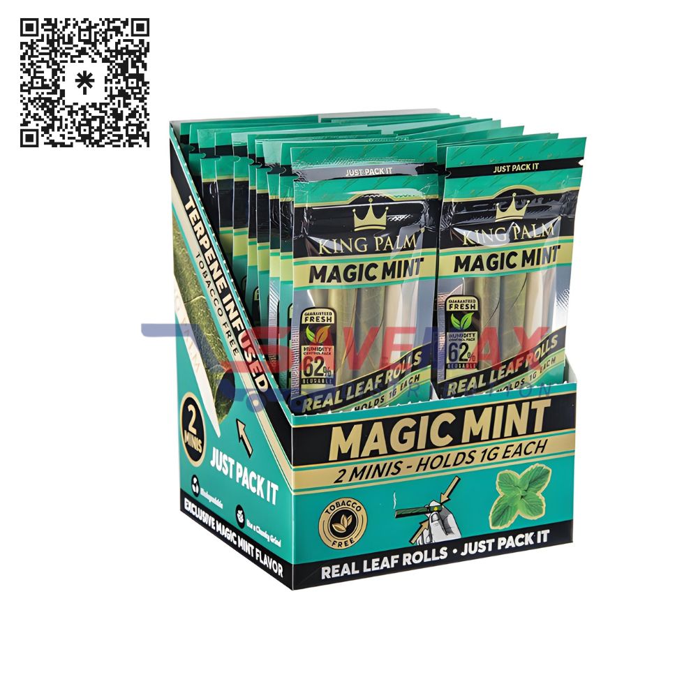 S01870 KING PALM MAGIC MINT 2 MINI 20 CT - Image 1