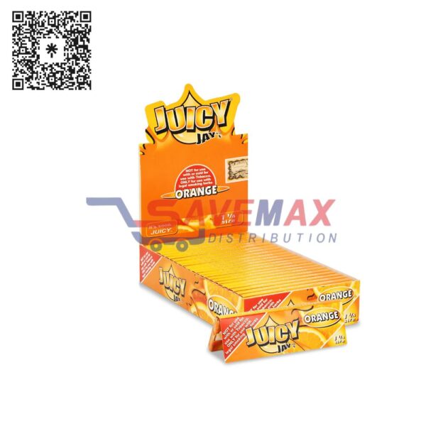 JUICY JAYS ORANGE 1 1/4 24CT