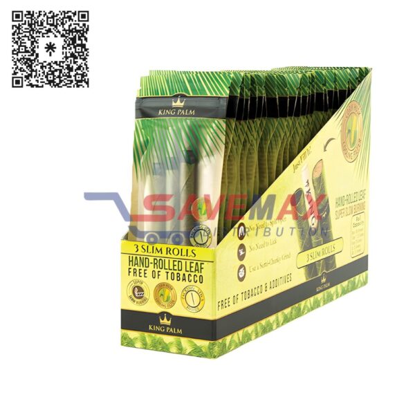 KING PALM 3 SLIM ROLLS 24 CT