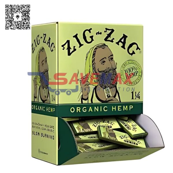 ZIG-ZAG ORGANIC HEMP UNBLEACHED 1 1/4 24 CT