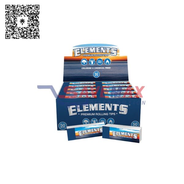 ELEMENTS PAPERS TIPS PERFORATED 50CT