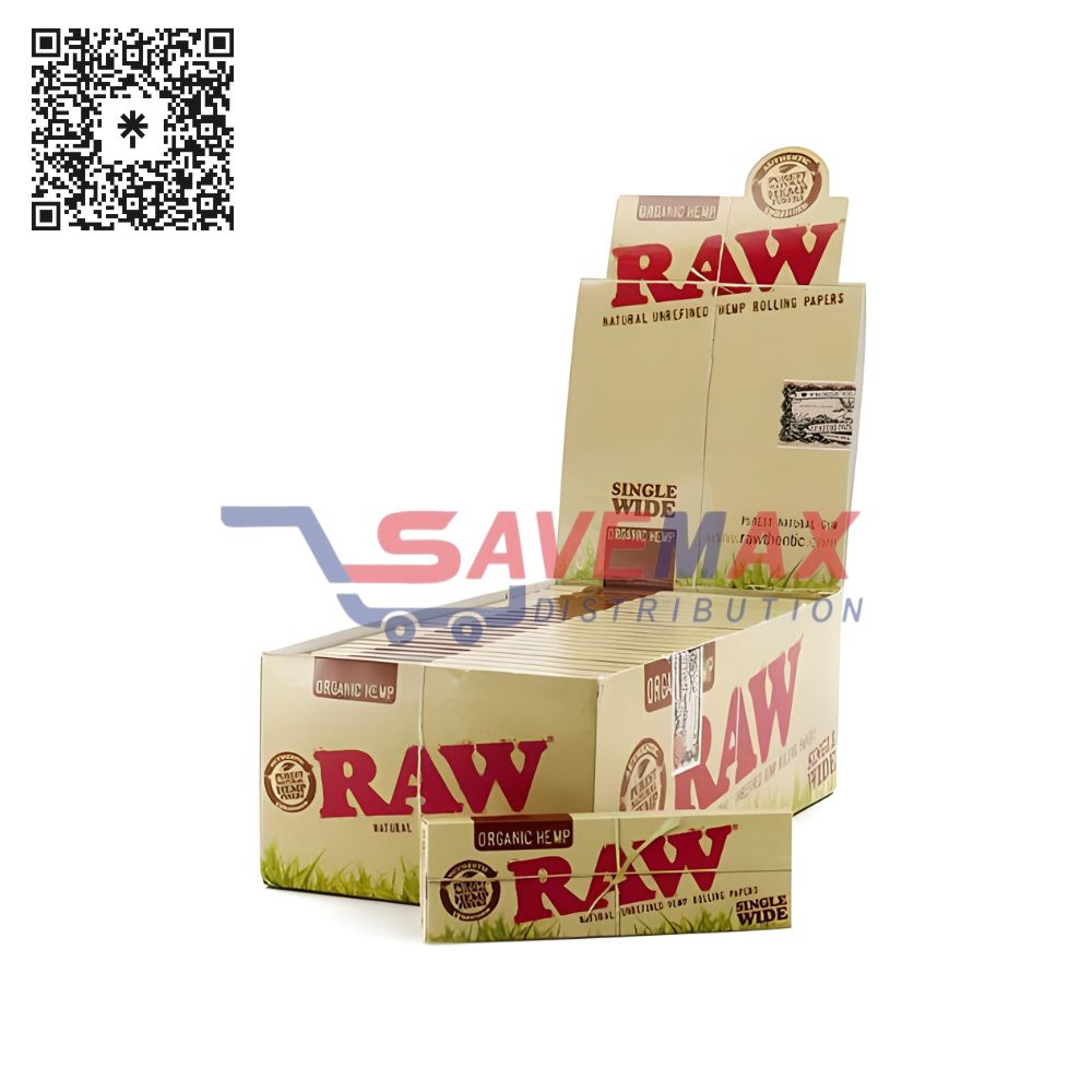 S01951 RAW UNREFINED PAPERS SW BX/25 - Image 1