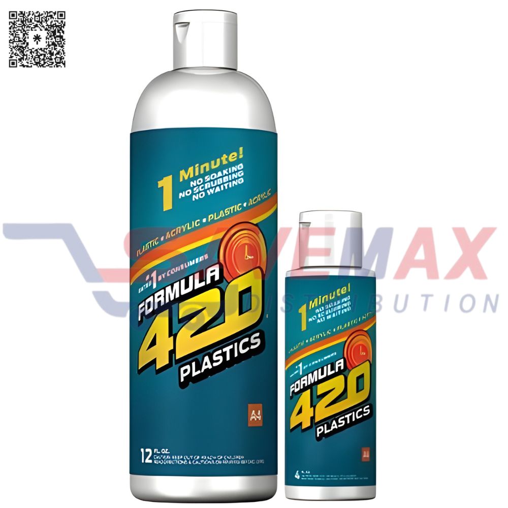 S02060 420 CLEANER LIGHT BLUE FORMULA 12OZ - Image 1
