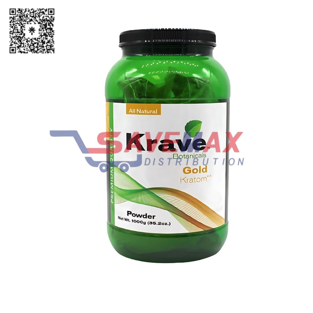 S02169 KRAVES KRATOM GOLD POWDER 1000G - Image 1