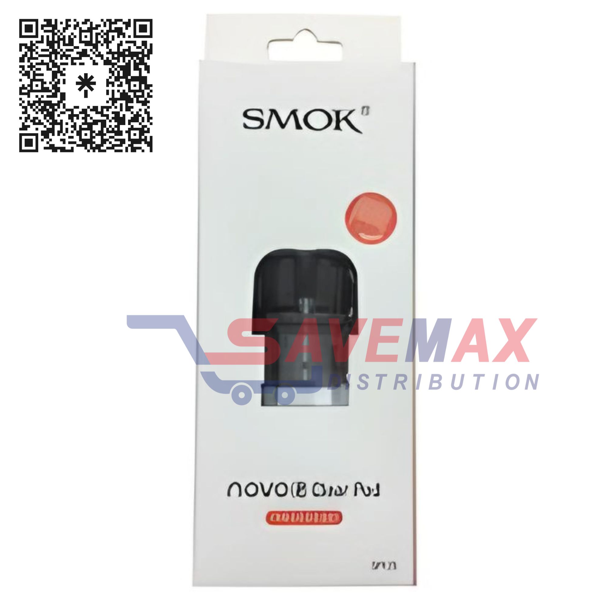 S02249 SMOK NOVO 2 CLEAR POD MESH 0.9 3CT - Image 1