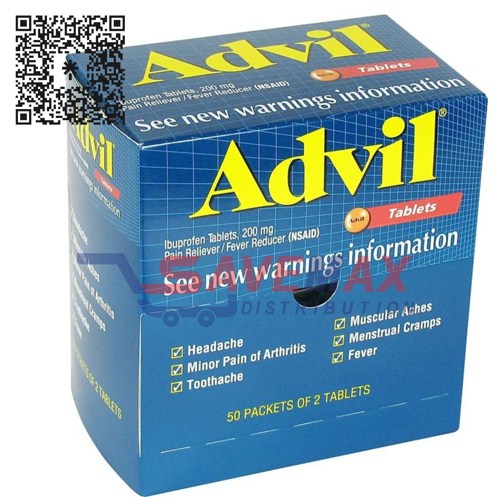 S02331 ADVIL 50CT - Image 1