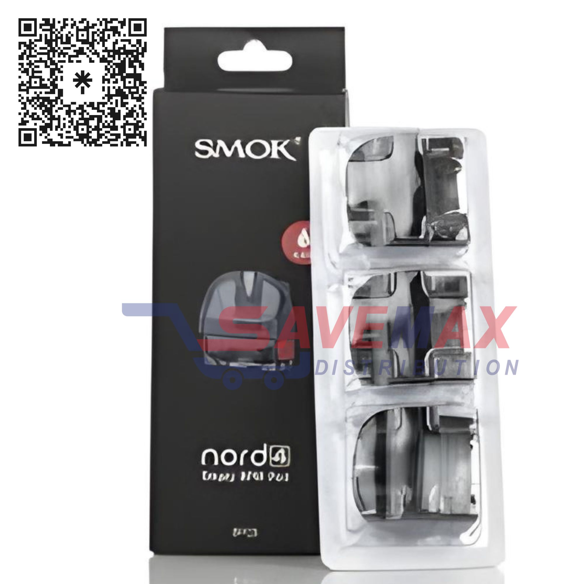 S02340 SMOK NORD 4 EMPTY RPM 2 POD 3CT - Image 1