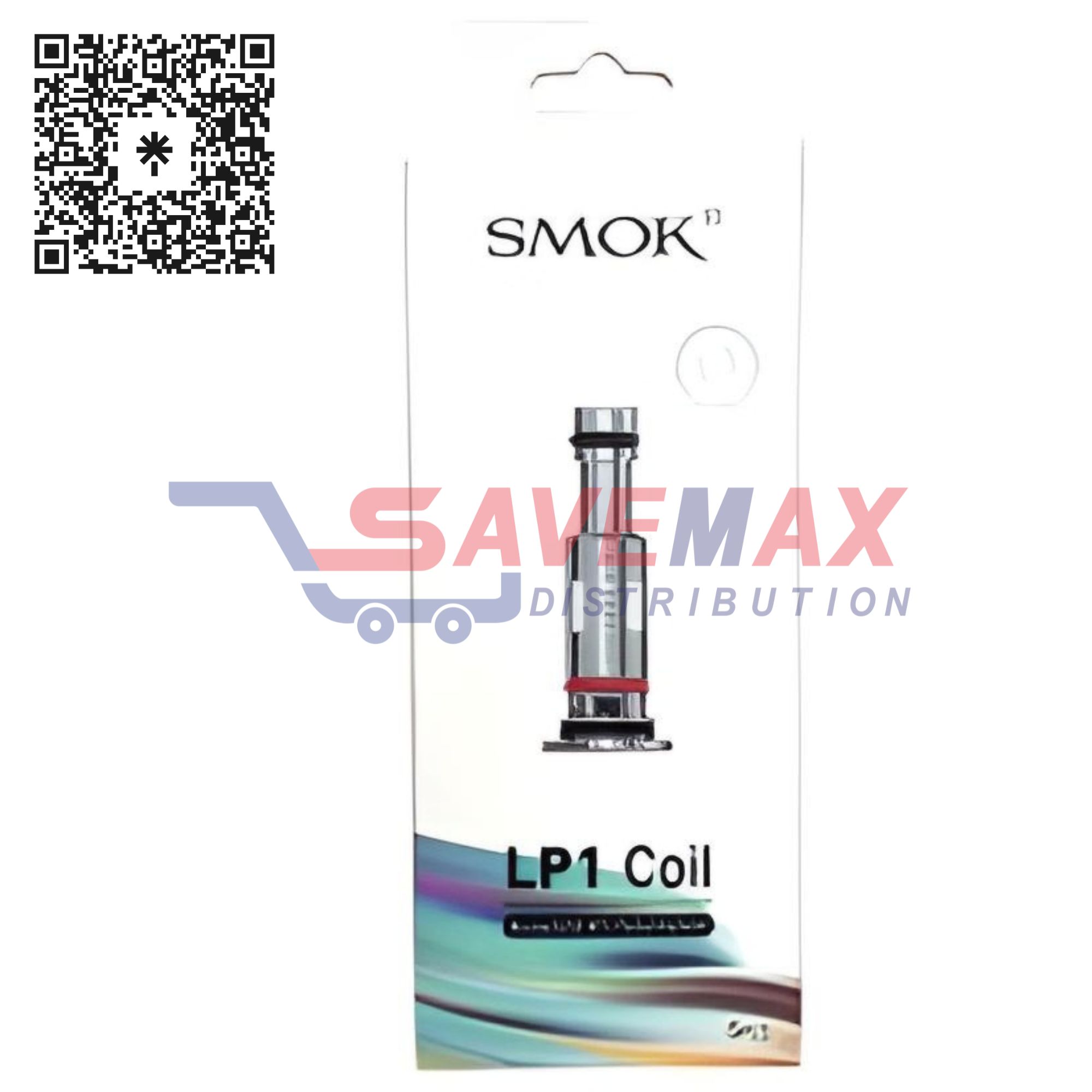 S02356 SMOK LP1 MESH 0.9 COILS 5CT - Image 1