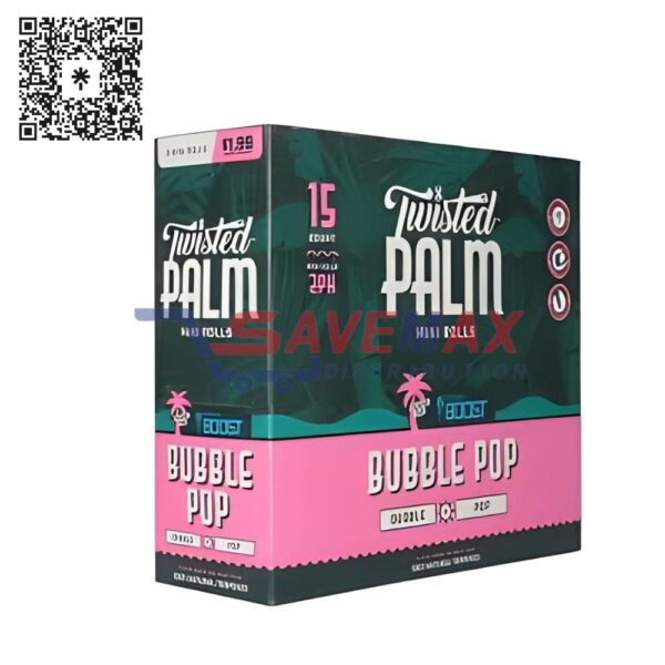 TWSITED PALM MINI ROLLS BUBBLE POP 2PK/15CT PP 1.99
