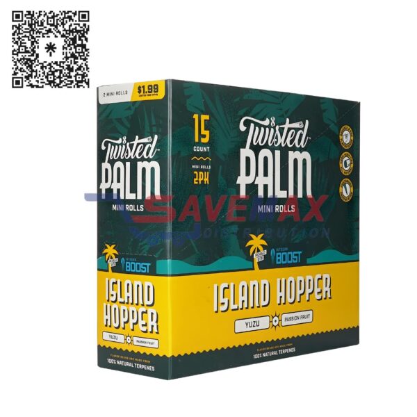 TWSITED PALM MINI ROLLS ISLAND HOPPER 2PK/15CT PP 1.99