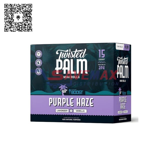 TWSITED PALM MINI ROLLS PURPLE HAZE 2PK/15CT PP 1.99