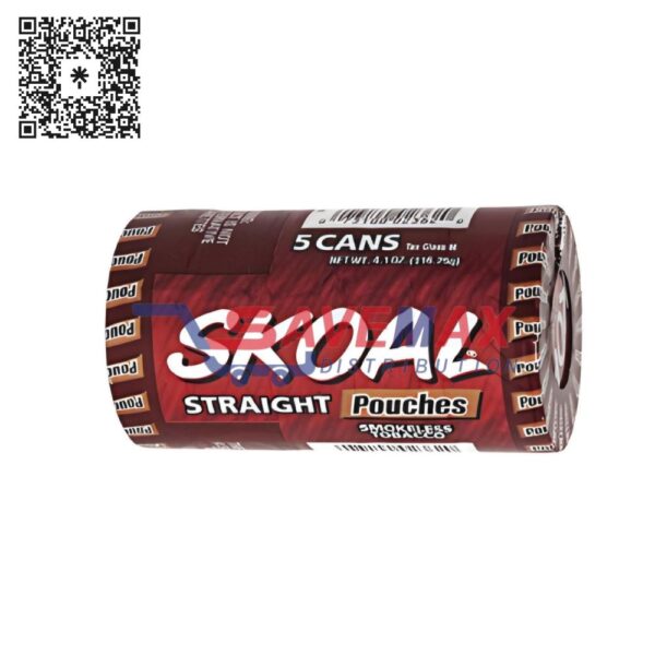 SKOAL STRAIGHT POUCH 5 CT