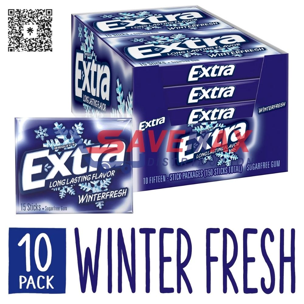 S02546 EXTRA GUM WINTERFRESH 10CT/15ST - Image 1