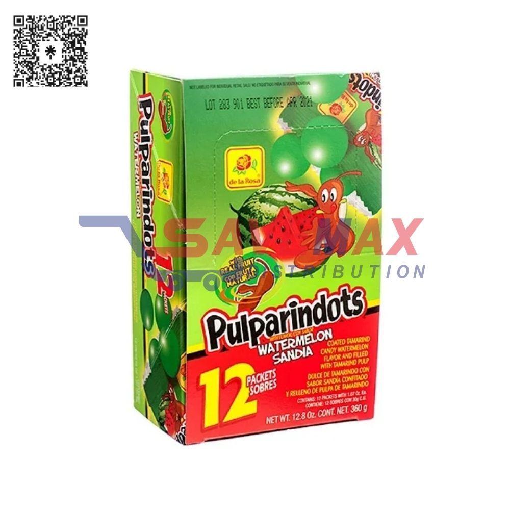 S02554 PULPARINDOTS WITH WATERMELON 12CT/1.07OZ - Image 1