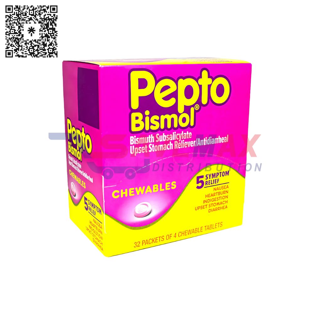 S02590 PEPTO BISMOL CHEW 32CT - Image 1
