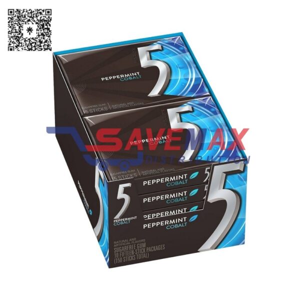 WRIGLEY'S GUM 5 COBALT 10CT/15ST