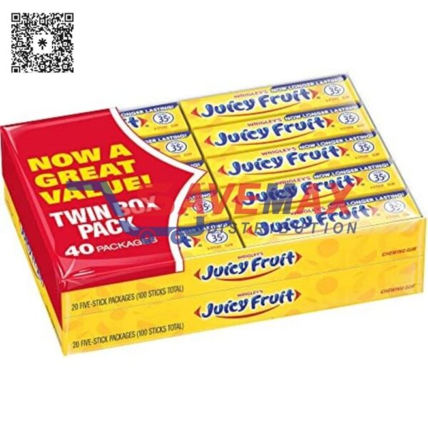 WRIGLEY'S GUM JUICY FRYIT 40CT/.50