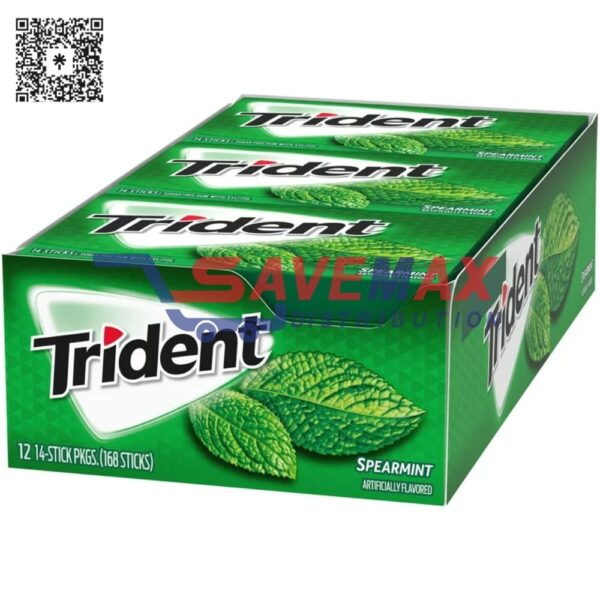 TRIDENT SPEARMINT 12CT/14ST