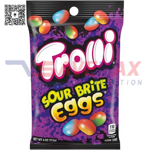 TROLLI SOUR BRITE EGGS  12/4OZ