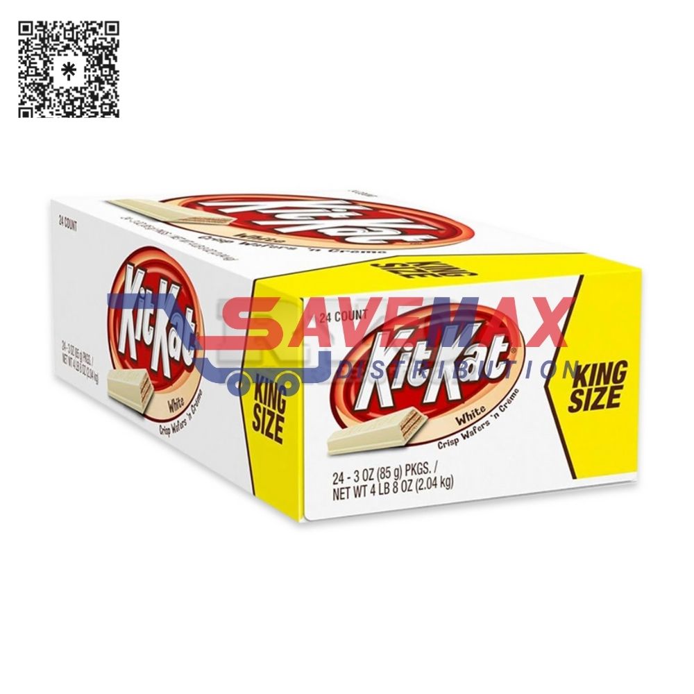 S02750 KIT KAT WHITE KING SIZE 24CT - Image 1