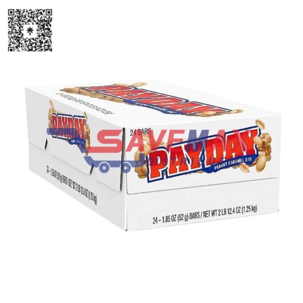 PAYDAY PEANUT CARMEL BAR 24CT/1.85OZ