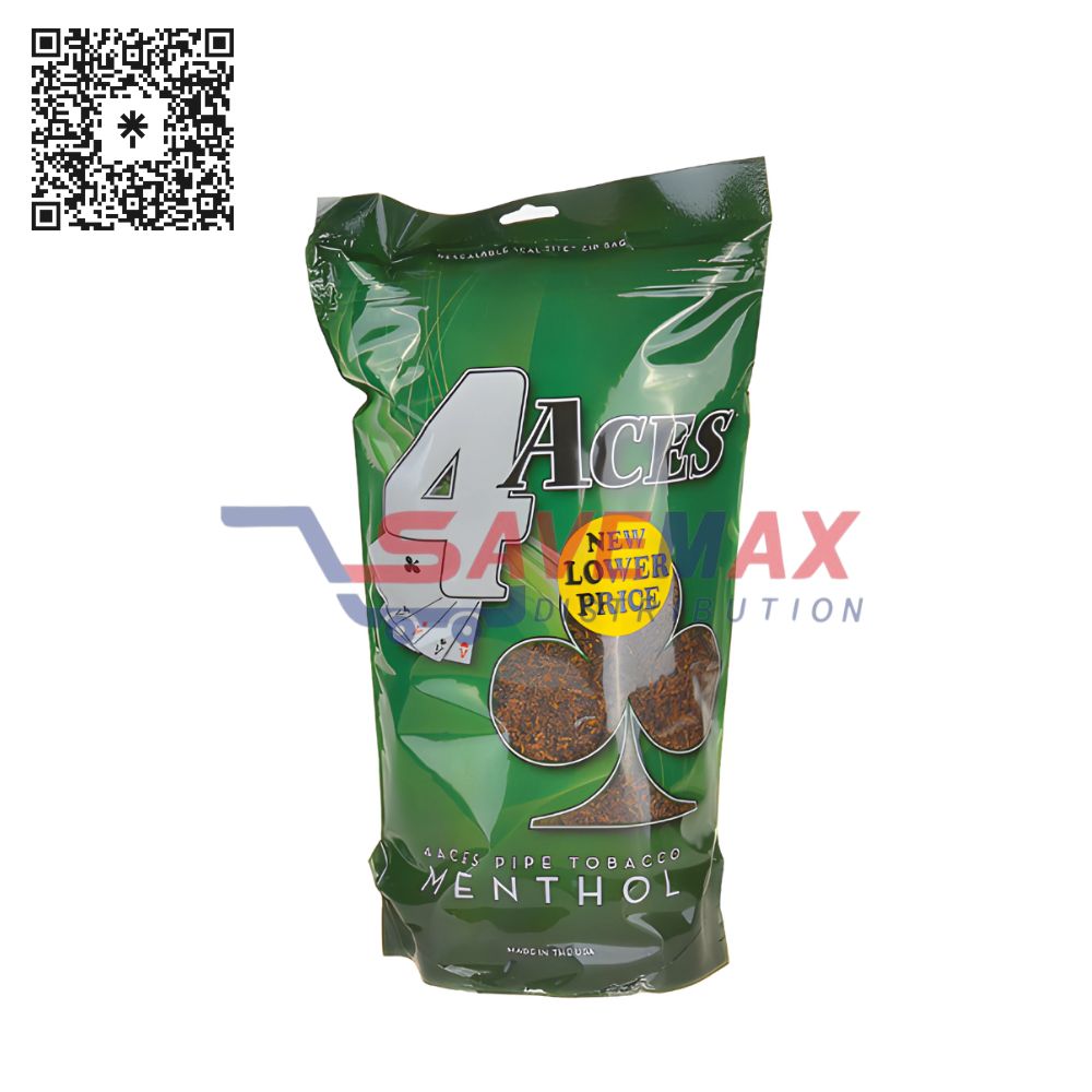 S02859 4 ACES PIPE TOBACCO MINT 16OZ - Image 1