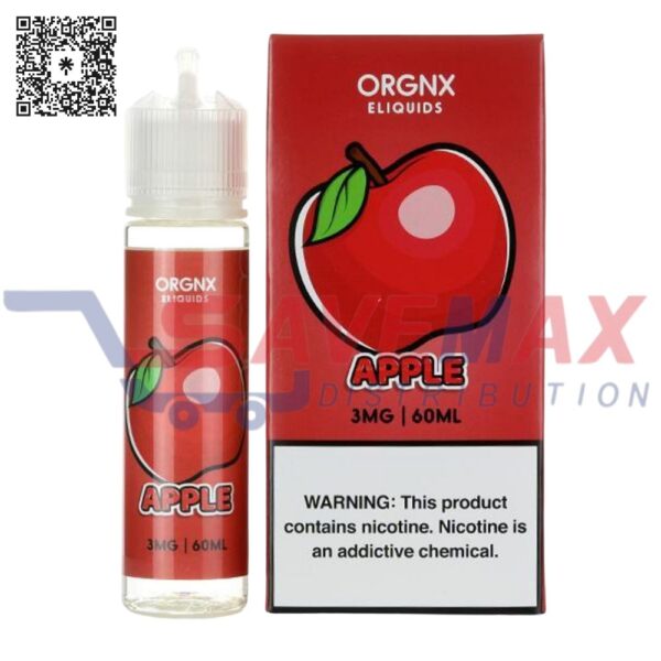 ORGNX APPLE 60ML 3MG