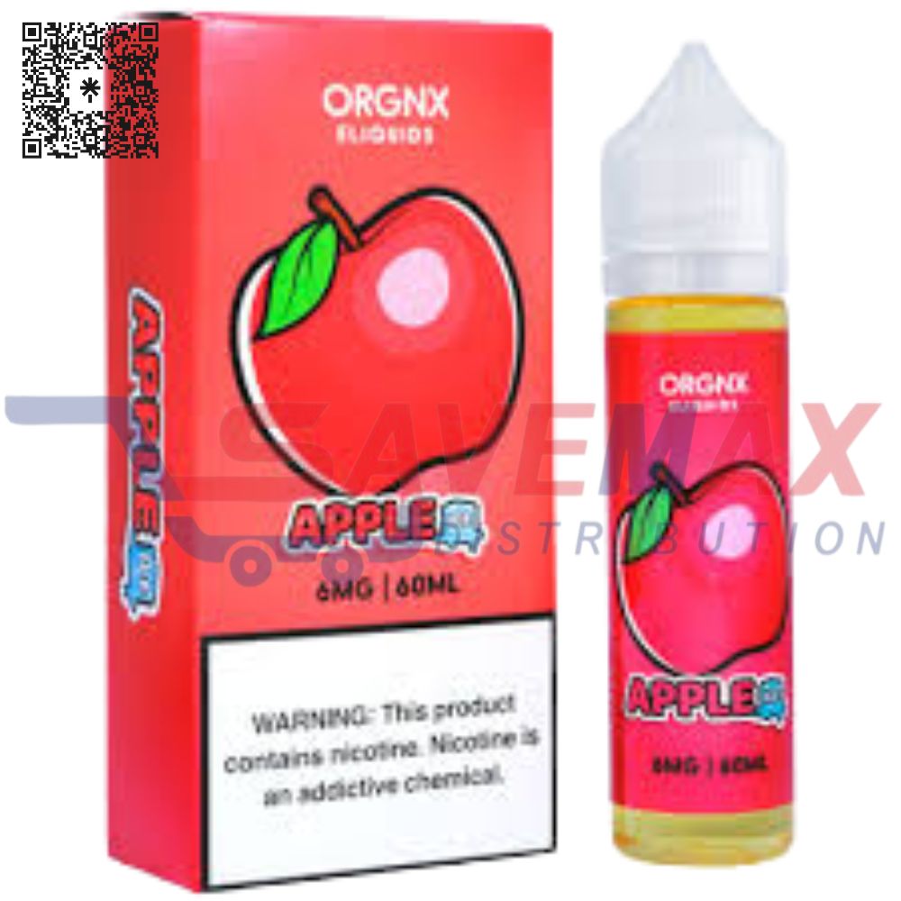 S02871 ORGNX APPLE 60ML 6MG - Image 1