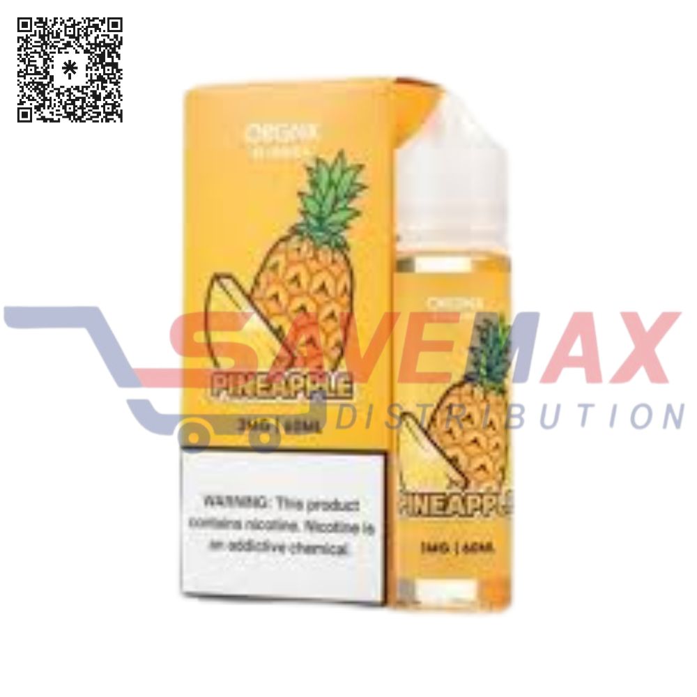 S02877 ORGNX PINEAPPLE 60ML 3MG - Image 1
