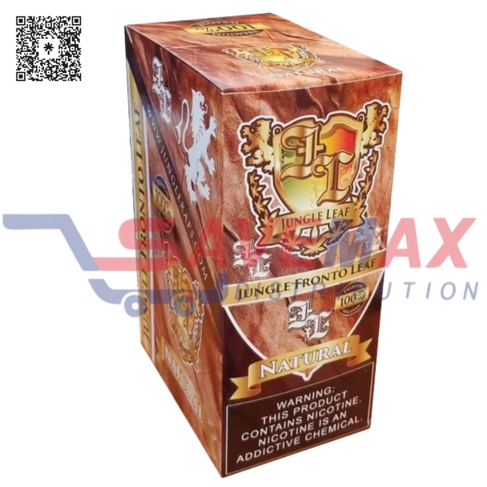 S02913 JUNGLE FRONTO LEAF NATURAL 12 POUCH - Image 1