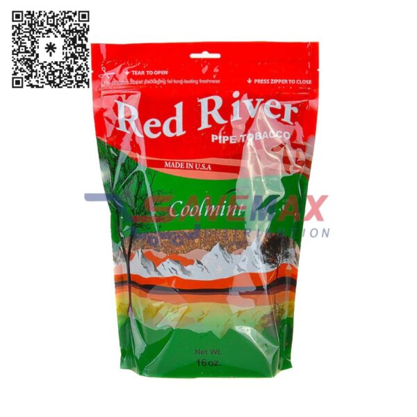 RED RIVER PIPE TOBACCO COOLMINT 16OZ