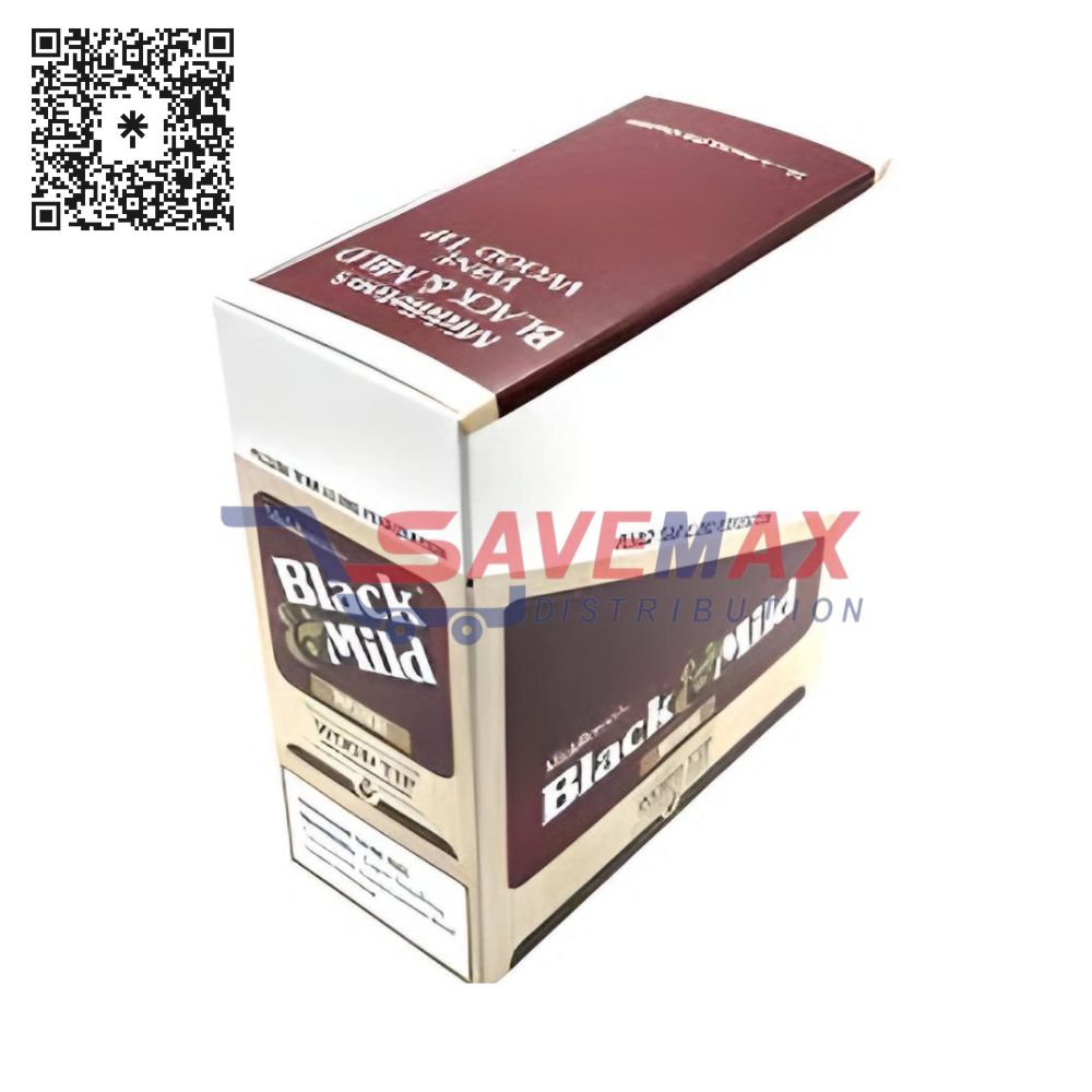 S03028 BLACK & MILD WOOD TIP 10/5PK - Image 1