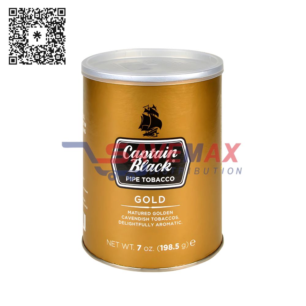 S03035 CAPTAIN BLACK GOLD CAN 7OZ - Image 1