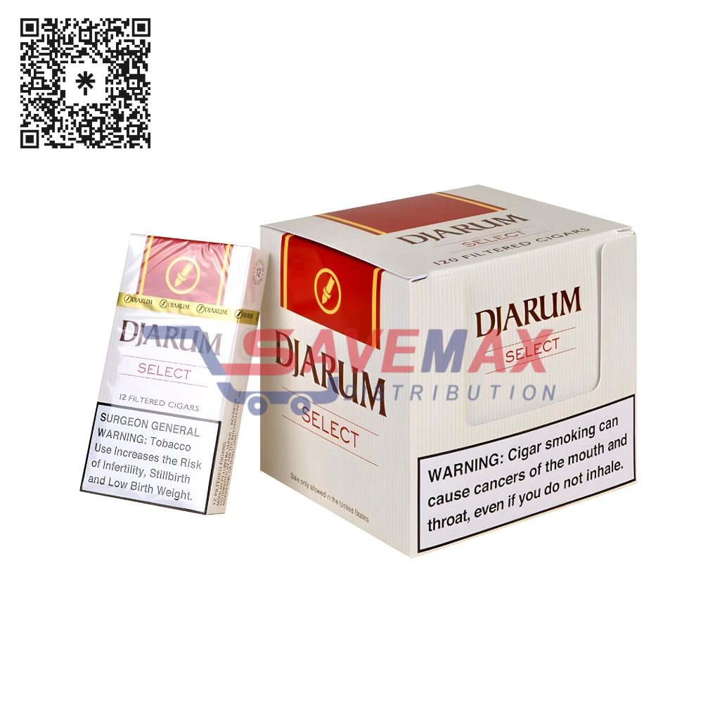 S03044 DJARUM F-CIGARS SELECT 10/12 CT - Image 1