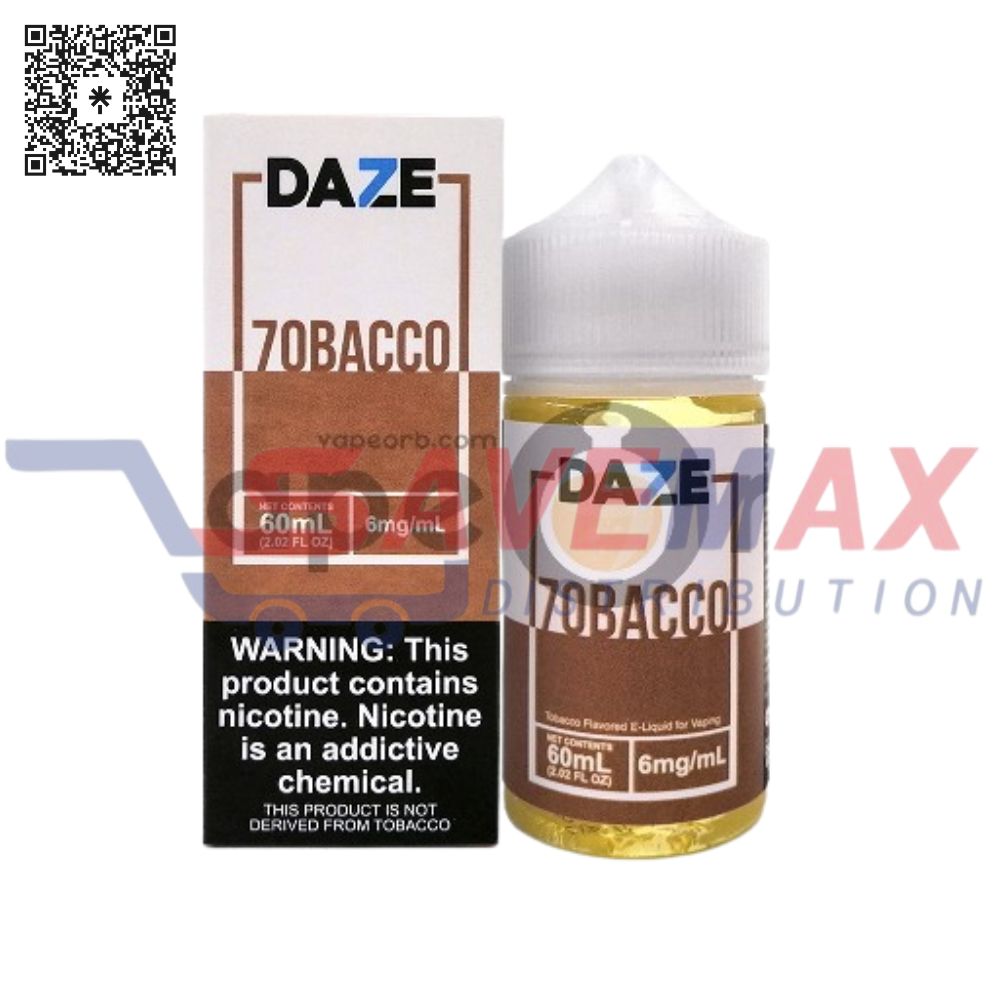 S03071 DAZE TOBACCO 6MG 60ML - Image 1