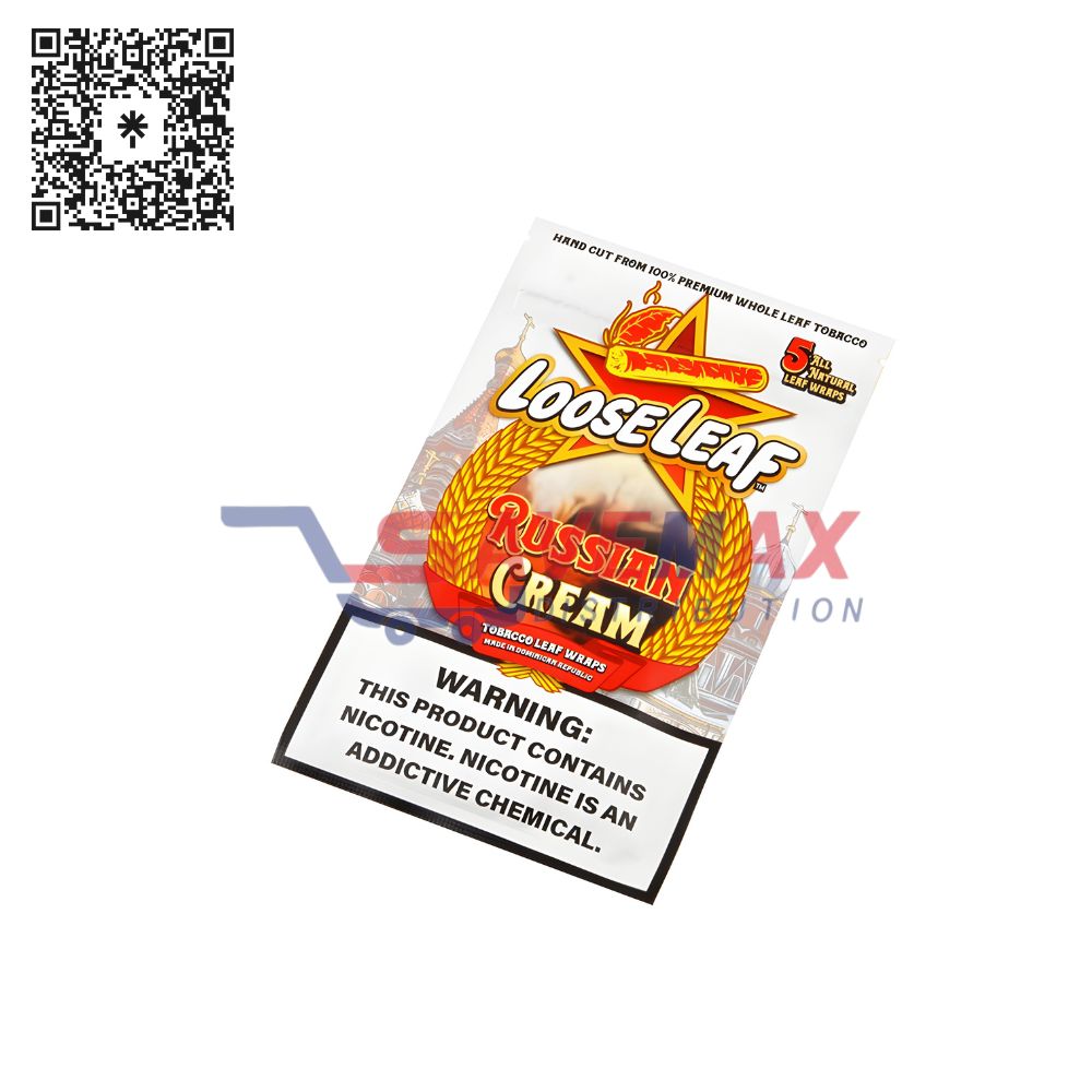 S03104 LOOSE LEAF RUSSIAN CREAM 8PK - Image 1