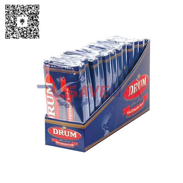 DRUM HALF SHAG POUCH 12/1.41 OZ