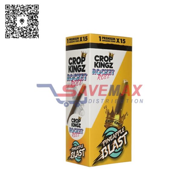CROP KINGZ ROCKET ROLL PINEAPPLE BLAST 1CT/15PK